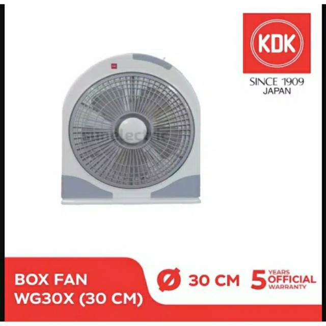 KDK Kipas Angin Boxfan 12 Inch KDK WG-30X