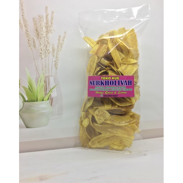 

Kripik pisang asin 250gram