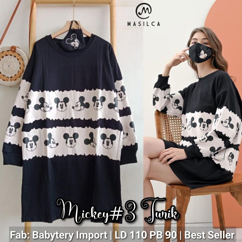 SWEATER OUTER JACKET BLOUSE ATASAN WANITA Mickey #3//Mickey #8//Cartoon//Watergun//Donald Jeans Tuni
