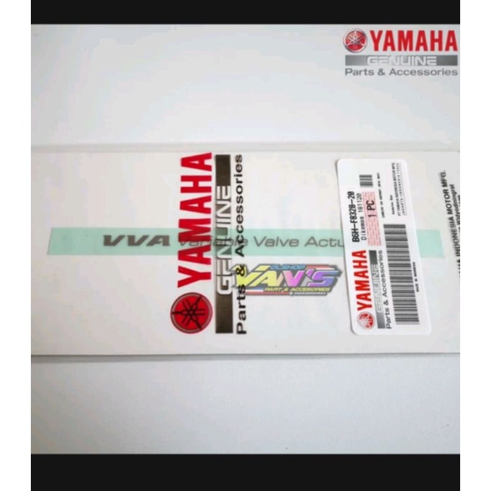 Emblem Atau Stiker VVA Untuk Body Cowling New Nmax 2020 Original Yamaha Genuine Parts