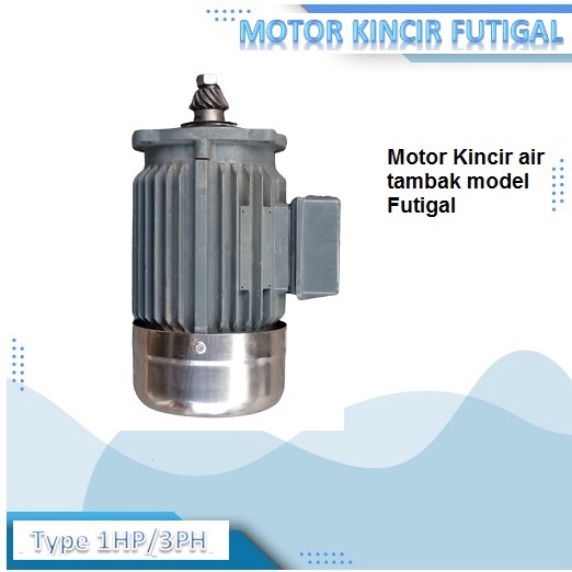 Dinamo kincir tambak 1HP/3PH model 4 spline