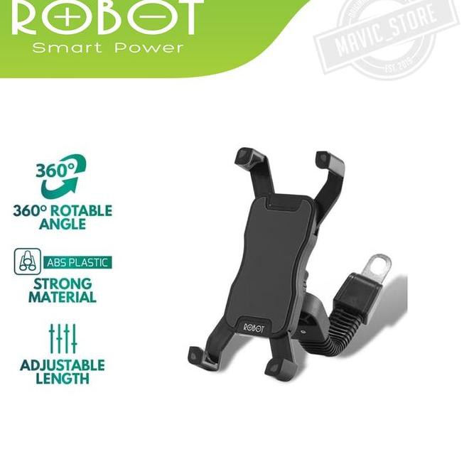 CNH Holder HP Motor Robot RT-MH02 Aluminium Retractable Harga Termurah