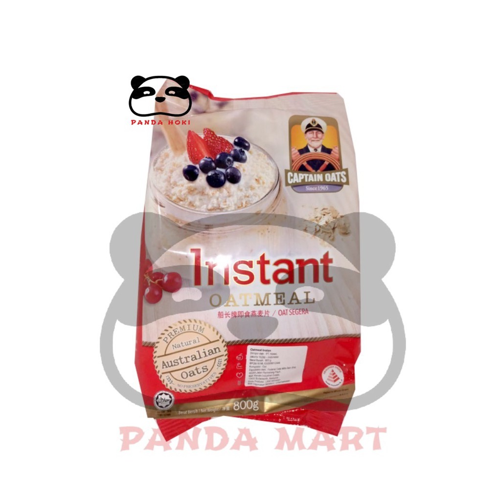 

CAPTAIN OATS Instant Oatmeal 800 gr
