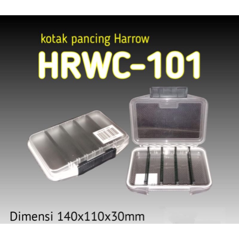 kotak serbaguna multifungsi box lure umpan murah harrow HRWC 101.102.103.104.