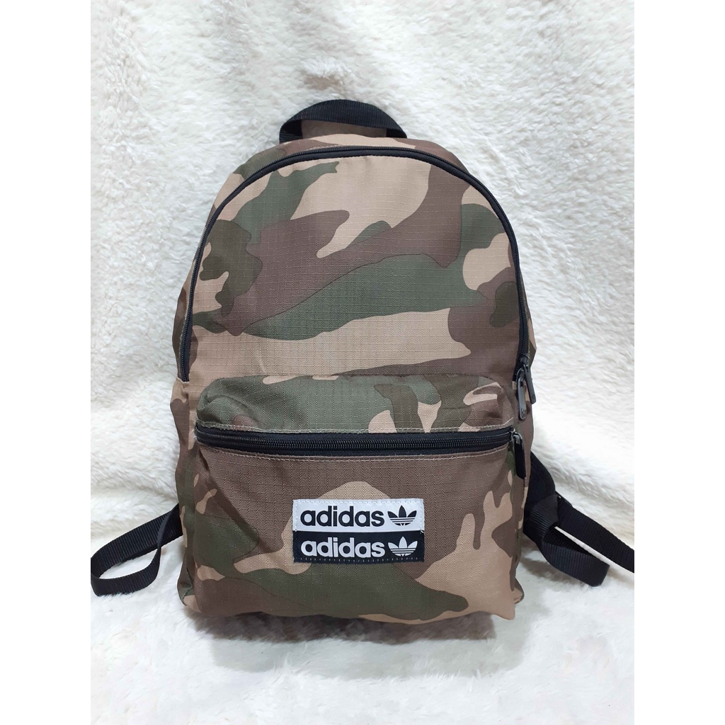 Tas Ransel Second / Preloved / ADIDAS Motif Armi / Backpack / Bekas