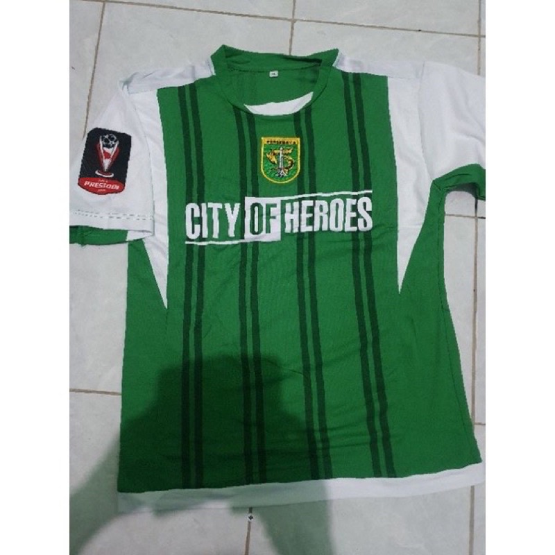 jersey persebaya pra musim city of heroes size M