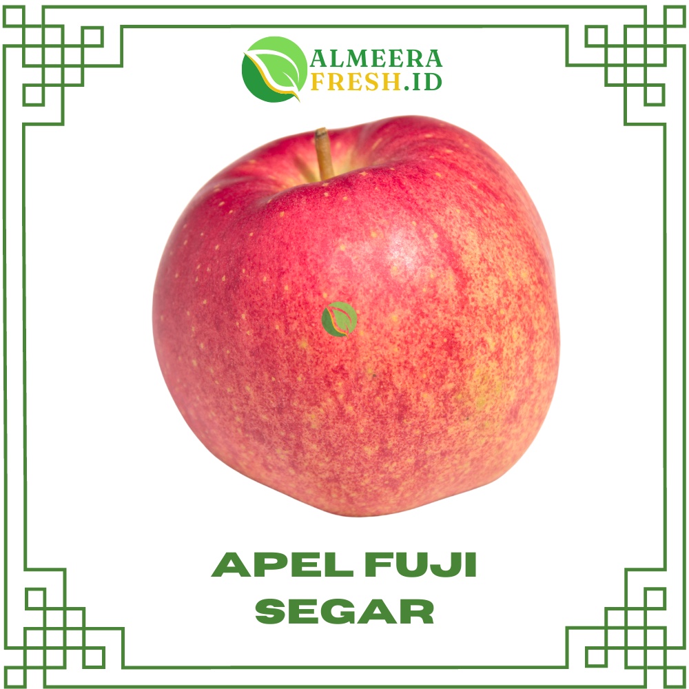 Apel Fuji Almeerafresh (500-1000 Gram) PREMIUM Grade A | Bergaransi - apel fuji 1kg  - buah apel - buah apel fuji