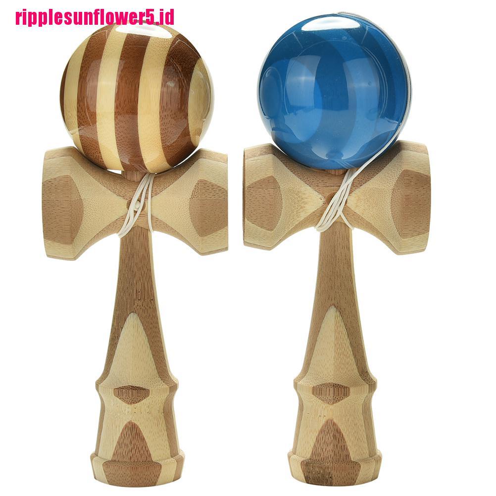 1pc Kendama Tradisional Jepang Bahan Kayu Untuk Edukasi