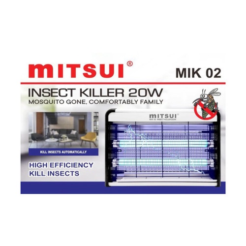 MITSUI Insect Killer Perangkap Nyamuk Lalat Lampu UV MIK 02 20 Watt &amp; 40 Watt