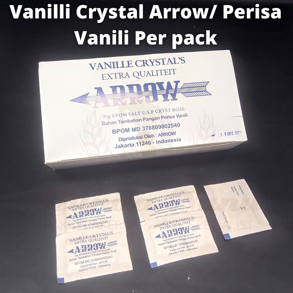 

Vanilli Crystal Arrow/ Perisa Vanili Per Box