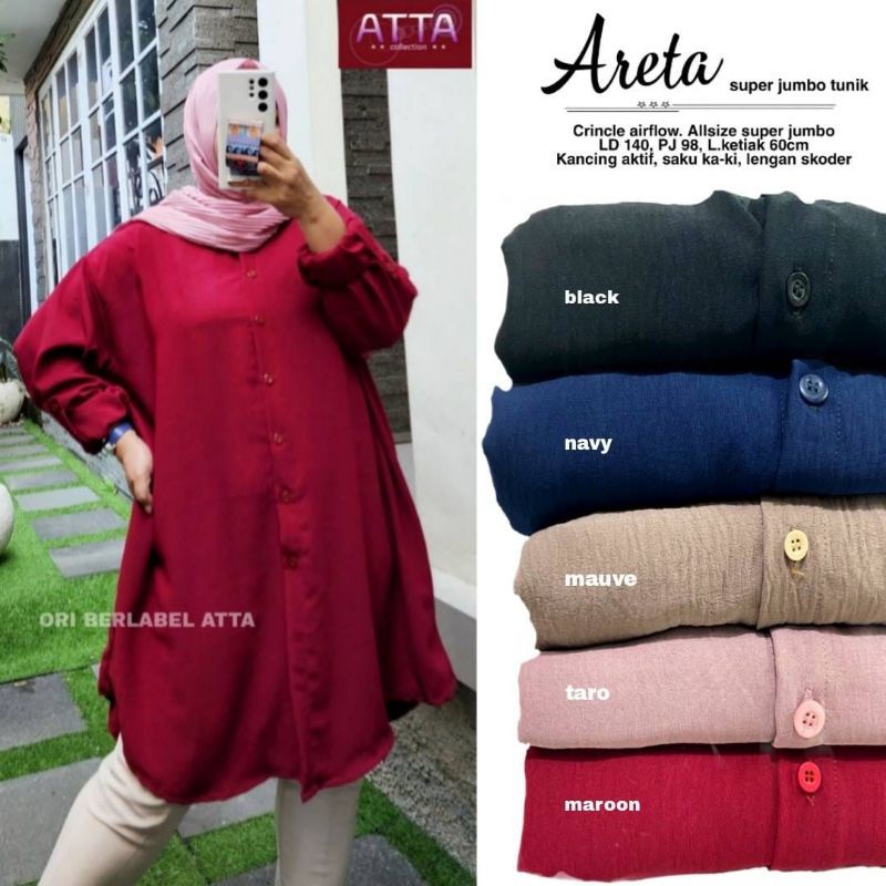 areta super jumbo tunik ld 140 by atta