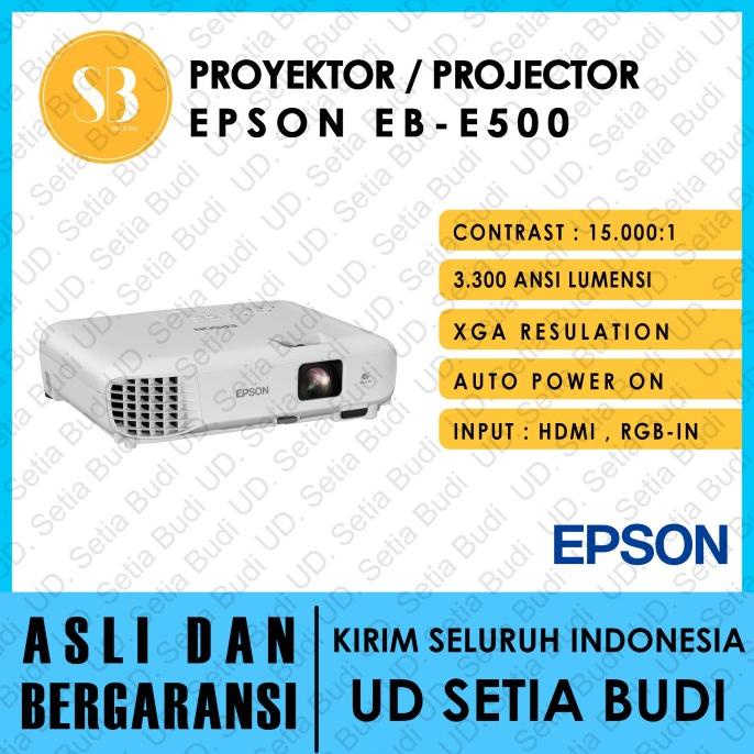 Proyektor Epson EB-EB500 / EB E 500 / EB E500