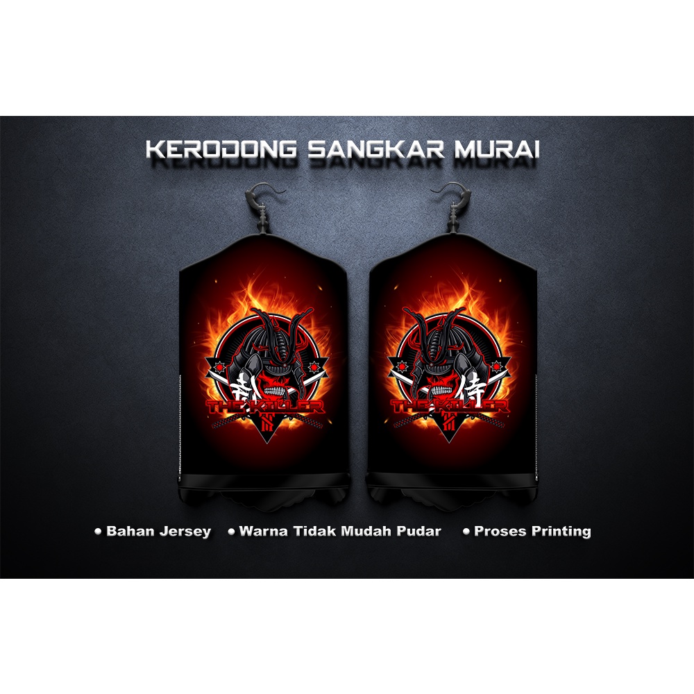 KRODONG SANGKAR MURAI PRINTING MOTIF SAMURAI