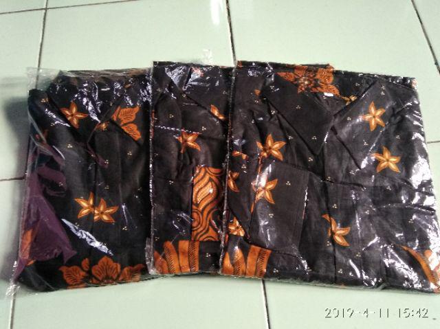 Kemeja Size M L Xl Soganan Padi,ceplok,kembang Gunungan,anggrek Buketan Batik Pekalongan