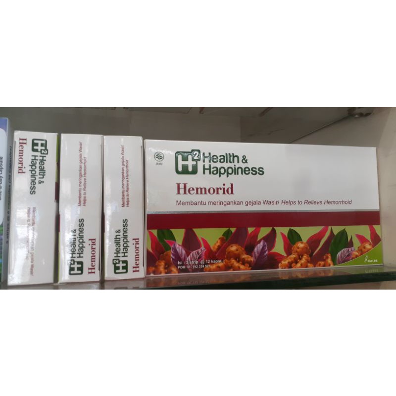 Hemorid (obat wasir) isi 36 kapsul