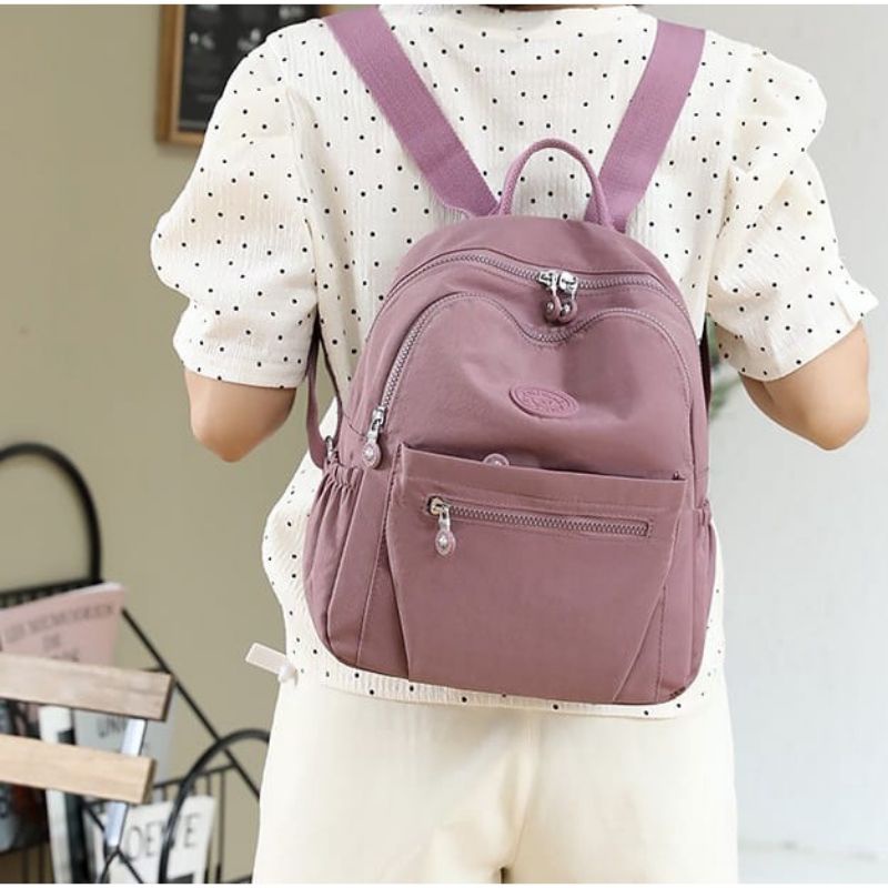 ORIGINAL Tas Ransel Chibao Import KOREA Super Trendy Kekinian Terbaru Best Seller