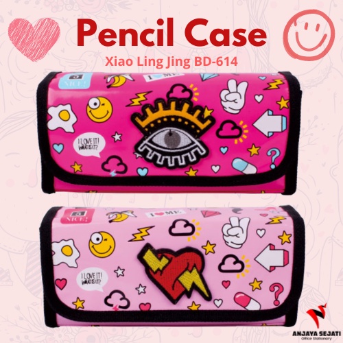 

Tempat Pensil Resleting Xiao Ling Jing BD - 614
