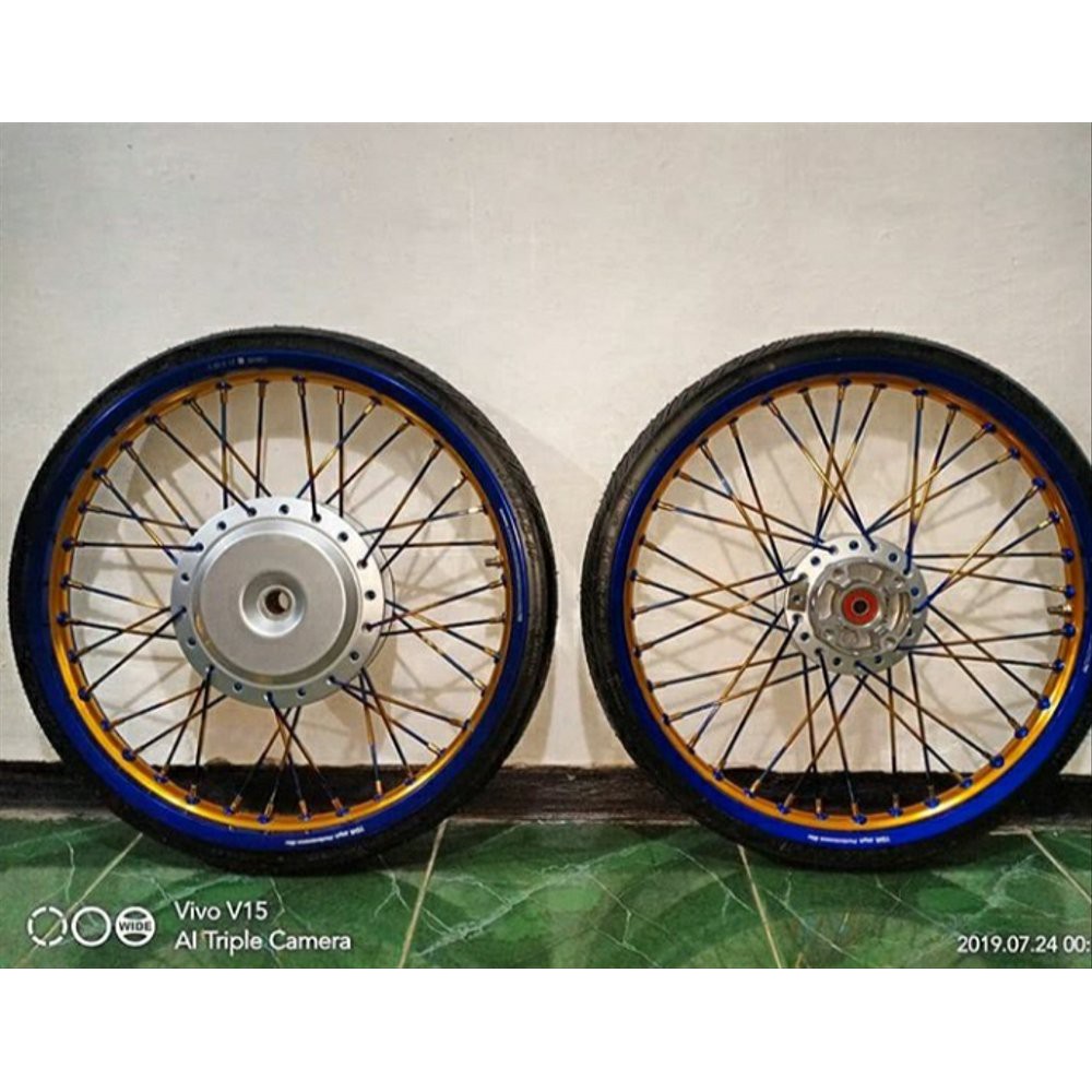 Special Paket Velg Jari Jari Two Tone Ring 17 Tdr Beat Scoopy Special Paket Velg Jari Jari Two Tone Ring 17 Tdr Beat Scoopy