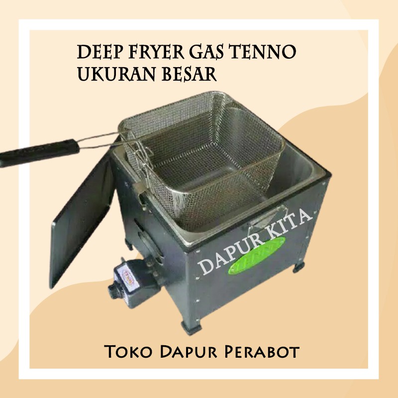 DEEP FRYER GAS PENGGORENGAN KENTANG