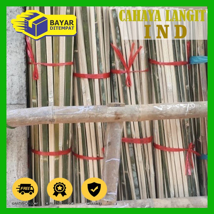 Bilah Bambu  Ajir Tanaman potongan bambu  Shopee Indonesia