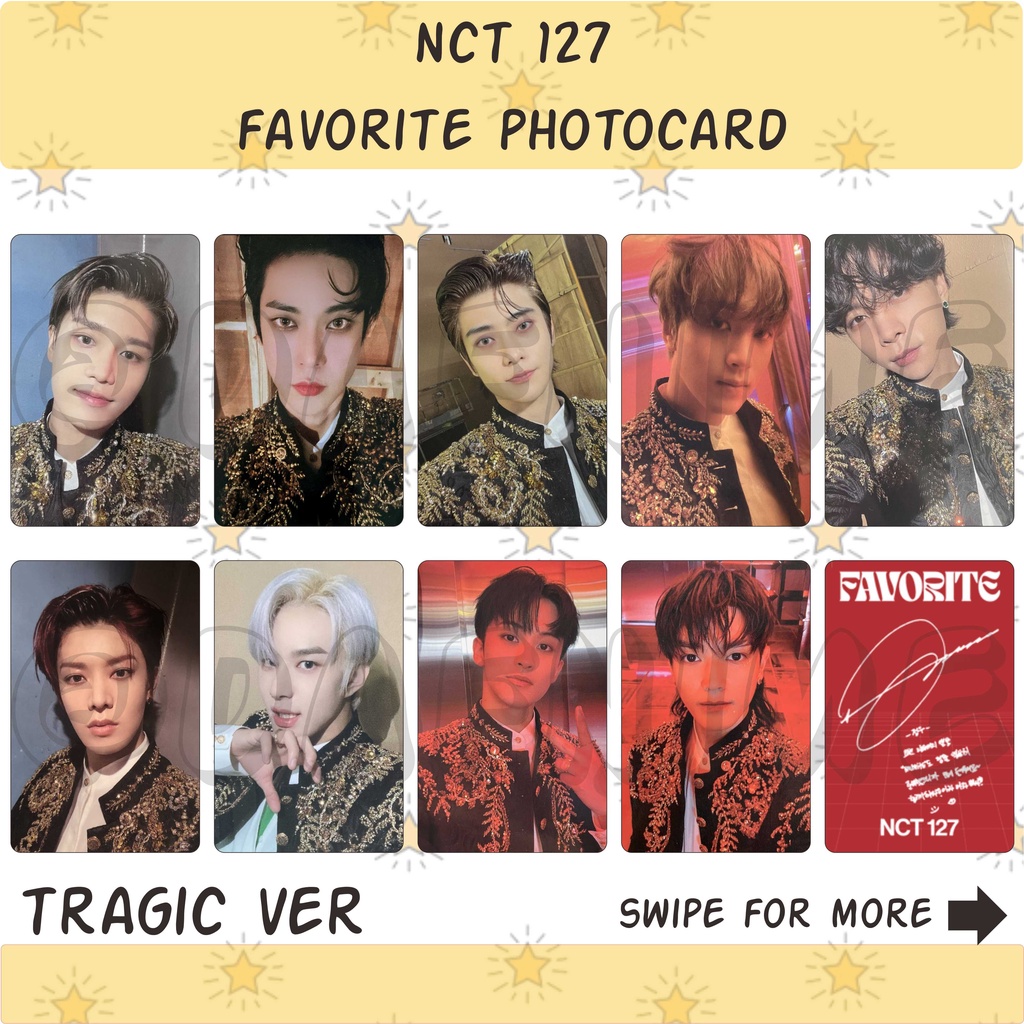 NCT 127 FAVORITE ALL VER PHOTOCARD UNOFFICIAL