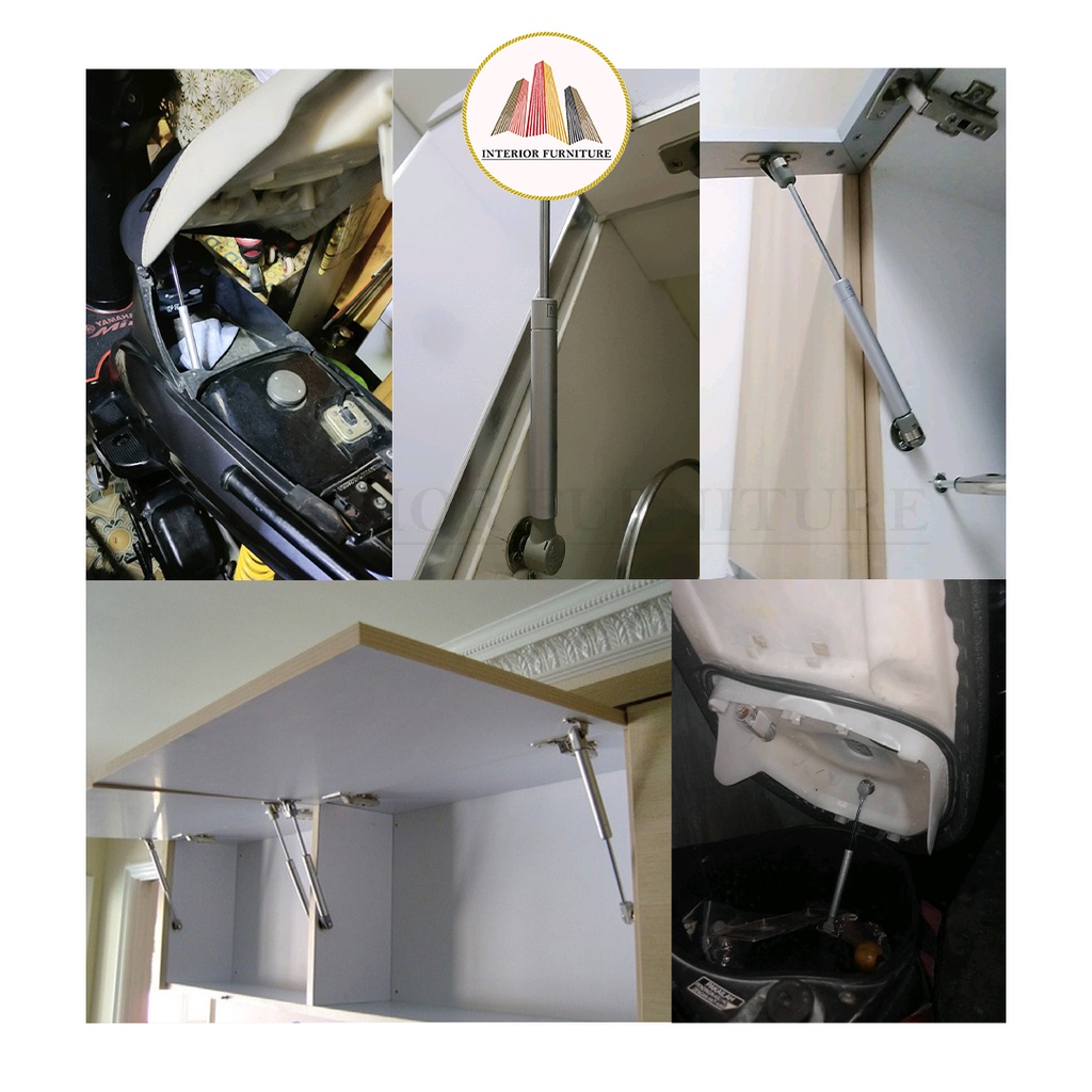 Gaspring Hidrolik jok motor hidrolik kitchen set gas spring motor Hidrolik Variasi Modif Kap Mobil