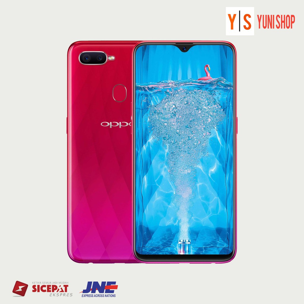 Oppo F9 6/64 Ram 6Gb Rom 64Gb / Garansi toko 1 tahun