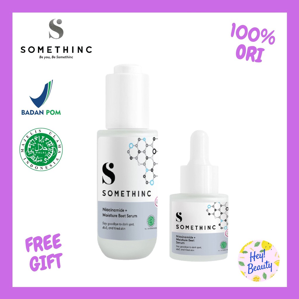 [FREE GIFT] SOMETHINC Niacinamide + Moisture Beet Serum 20ml 40ml ORIGINAL