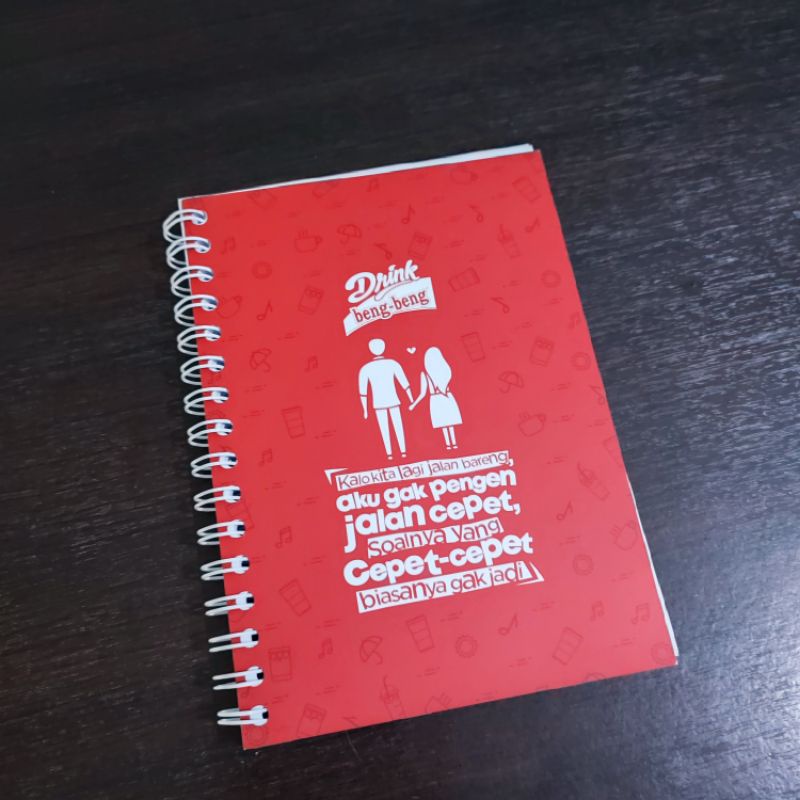 

BUKU KOSONG / NOTE BOOK / BUKU CATATAN BERGARIS / BINDER LOOSE LEAF A5