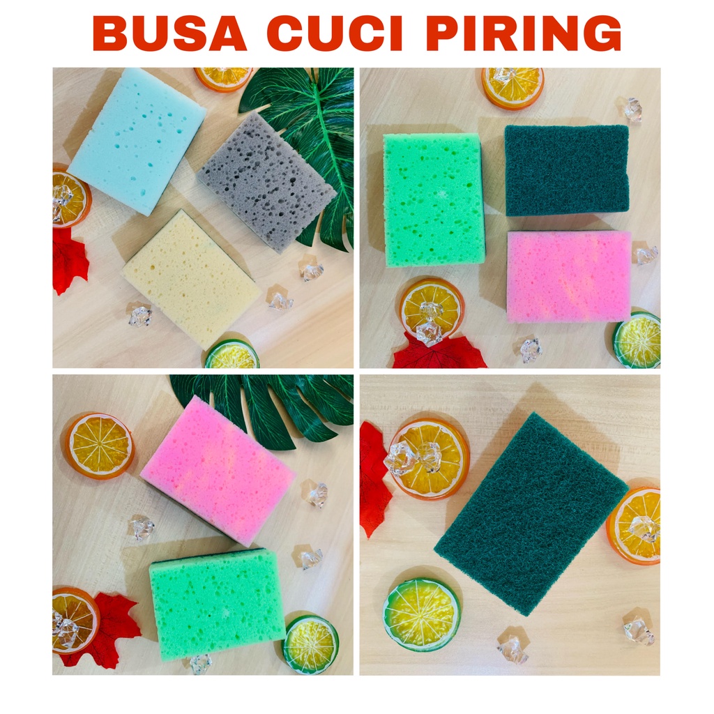 Spons Busa Cuci Piring - spon cuci piring - Busa Cuci Piring - Sabut Spons Cuci Piring - Spons Sabut - Busa