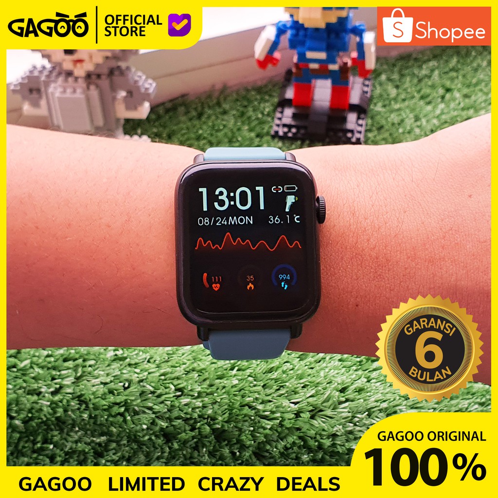 Smartwatch Oximeter ODEVA G1 [ORIGINAL] Thermometer + Tensimeter -  Smartwatch Pria Wanita | Garansi