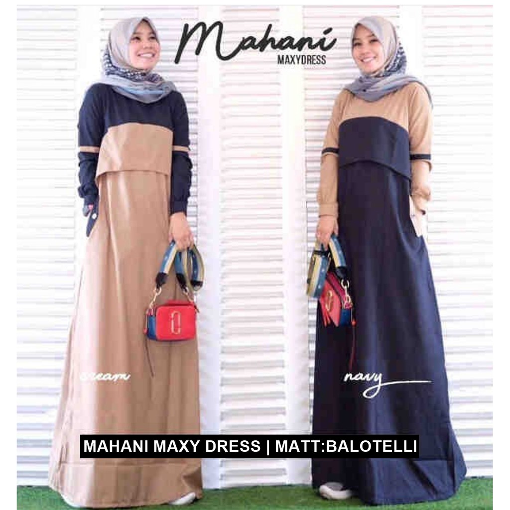 BAJU WANITA MURAH MAHANI MAXYDRESS BAJU WANITA GROSIR TANAH ABANG