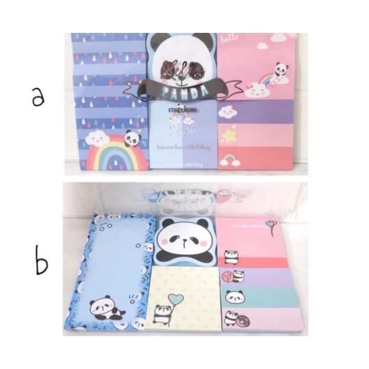 

STICKY NOTE 11030221 STICKY MEMO HELLO PANDA 7IN1 MEMO PAD BATAM
