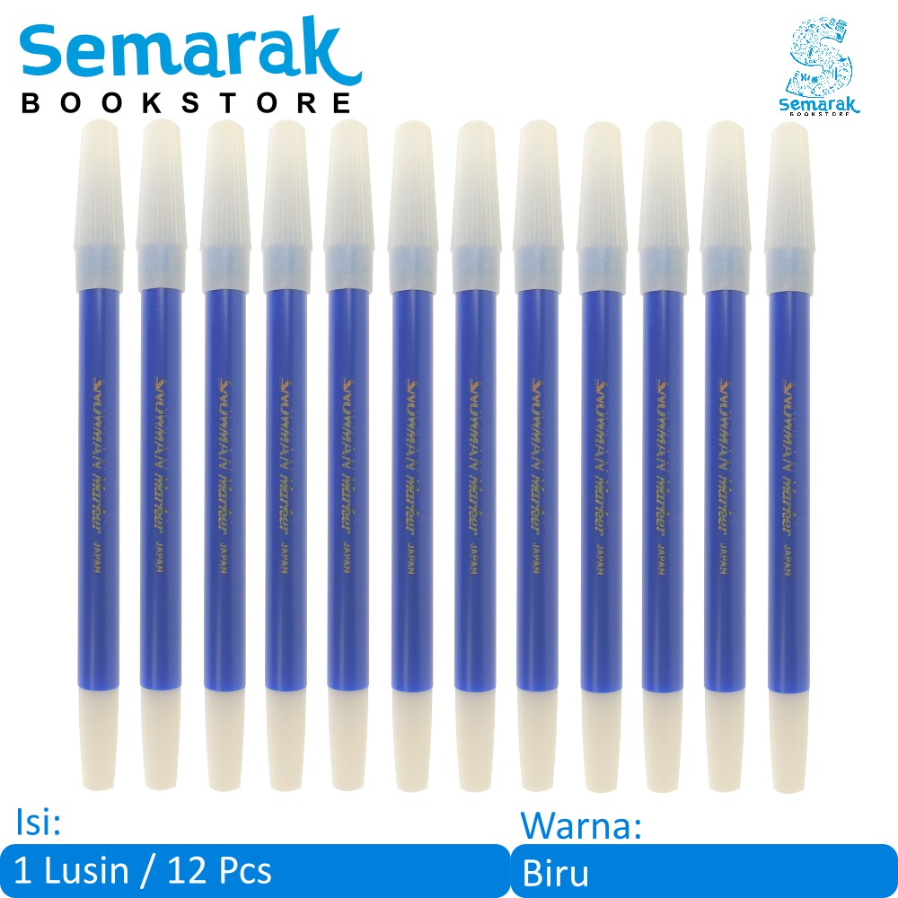 

Spidol Warna Kecil Snowman PW-1A - Biru [1 Lusin / 12 Pcs]