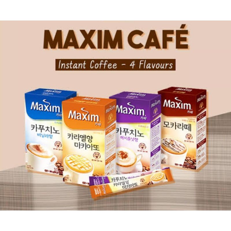 [ 1 Box/ 10 stick ] MAXIM COFFEE KOREA 5695 / BEST KOREAN COFFEE / 130gr