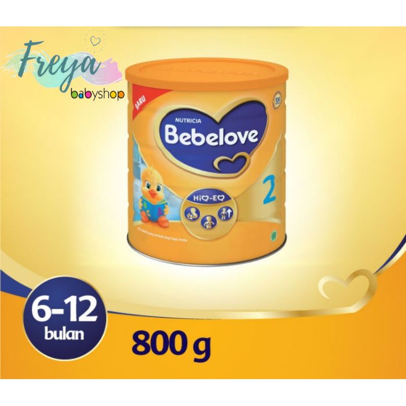 Bebelove 2 (6-12 Bulan) 800 Gram/Kaleng