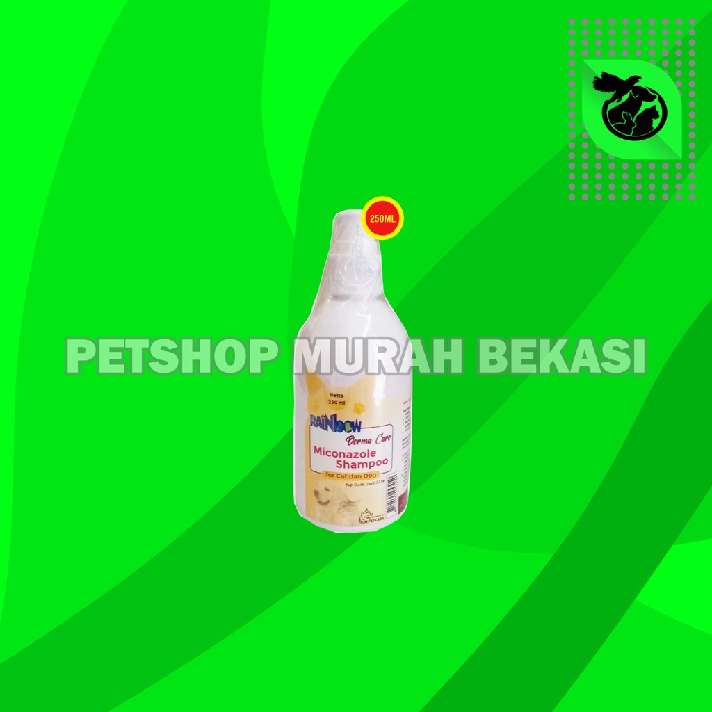 Rainbow Shampoo Kucing Cat Shampoo anti Jamur miconazole 250 ML