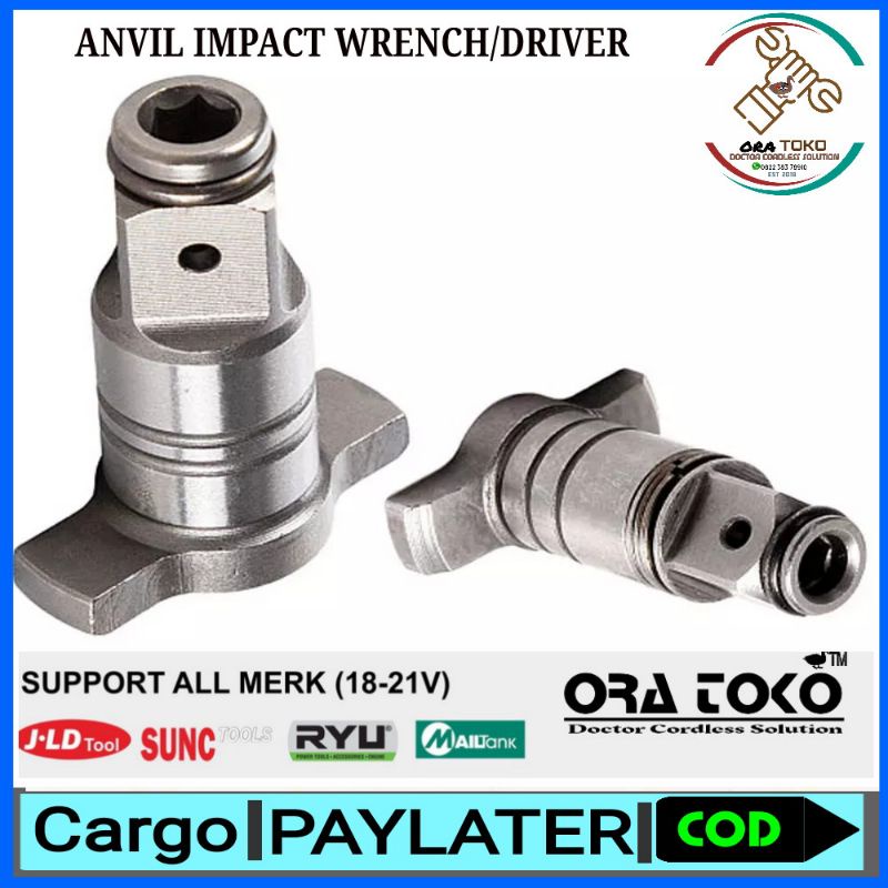 Anvil palu kepala jld penggati anvil impact wrench biasa untuk nagawa ryu nrt pro kamolee