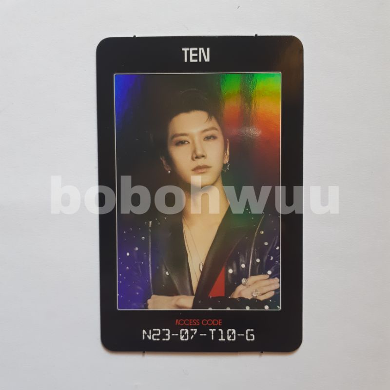 photocard access card ten nct2020 resonance pt2