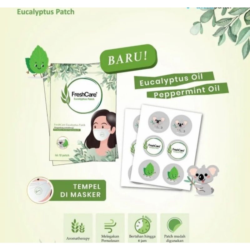 FreshCare Eucalyptus Patch - FreshCare Stiker