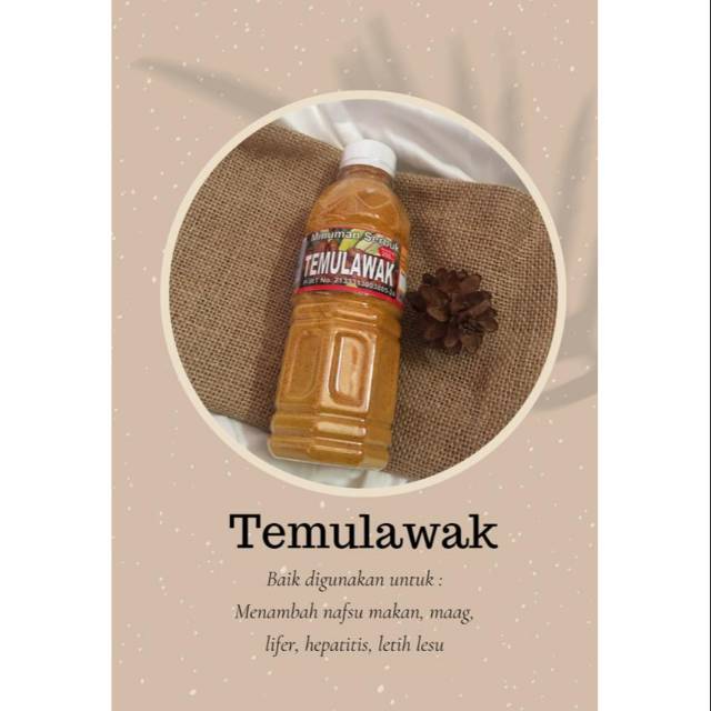 

TEMULAWAK (minuman herbal tinggal seduh)