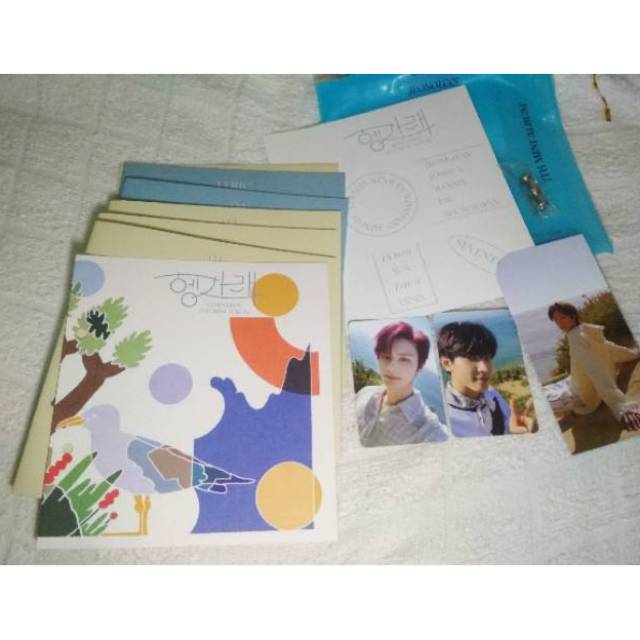 READY ALBUM PHOTOCARD SEVENTEEN WONWOO HENGGARAE DUL VERSION JUN DUL MINGHAO BOOKMARK