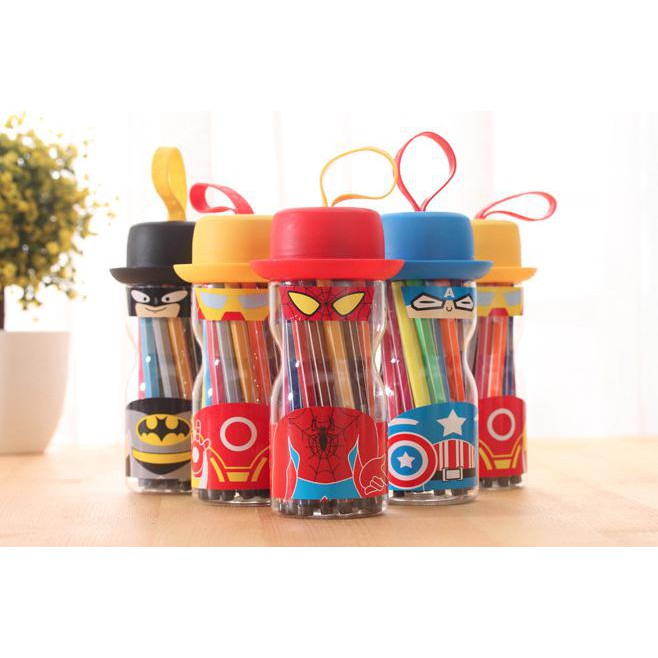 

PROMO Spidol Warna Super Heroes 12 Warna - Captain America