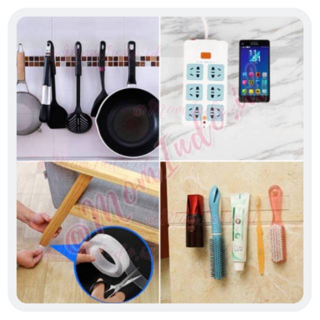 

Ivy Grip Tape Reusable Double Tape Multifungsi Adhesive Nano Tape