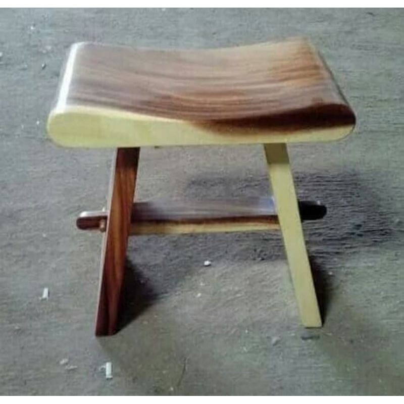 KURSI STOOL KAYU SUAR