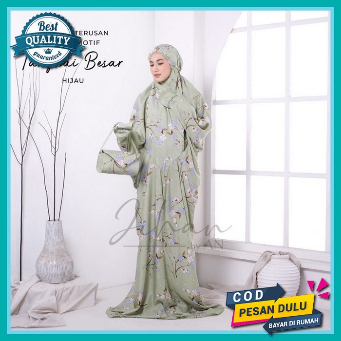 Mukena Aliza 236 / Rukuh Motif / Mukena Motif Bunga / Telekung Motif By Fadira Mukena Terbaru 2022 K