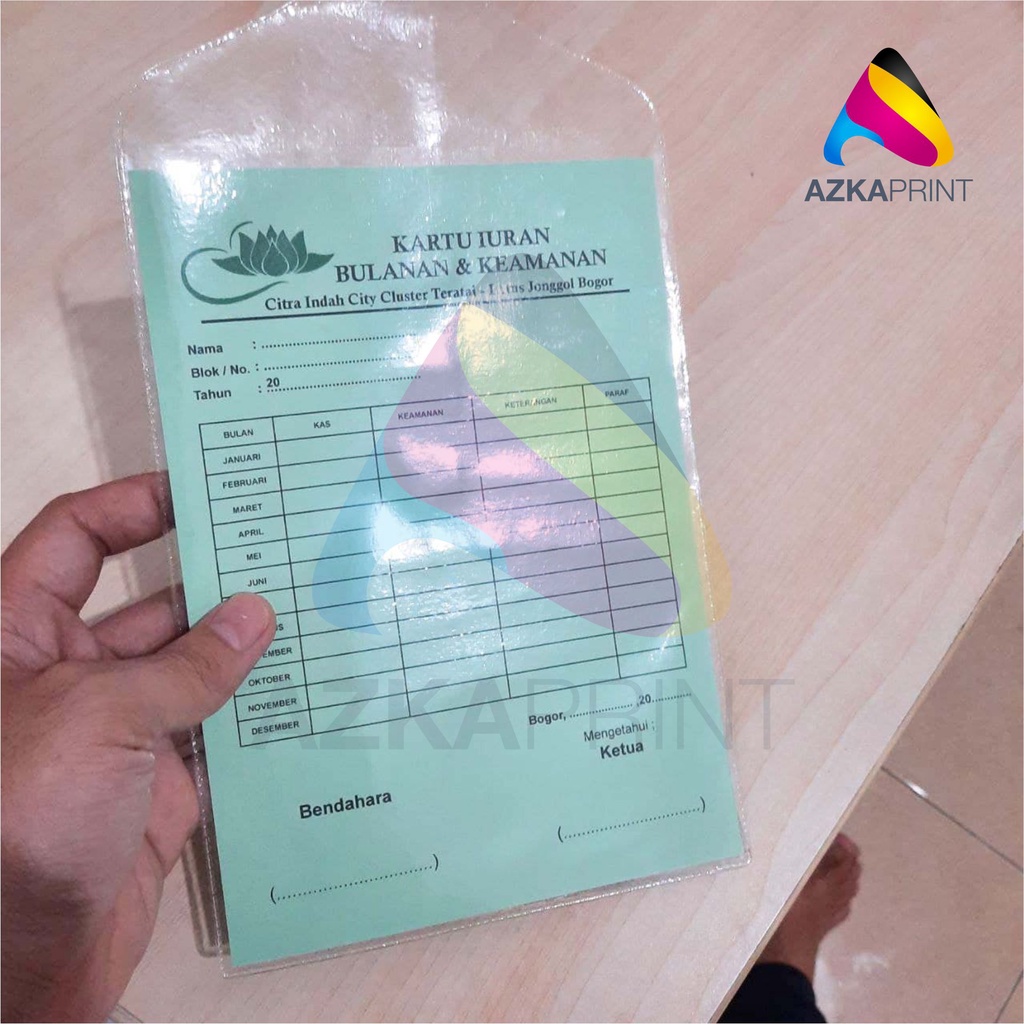 

Plastik Kartu Iuran ecer - plastik spp - plastik kartu bayaran