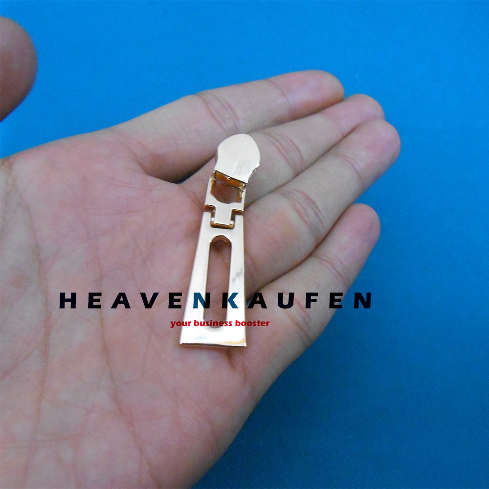 Kepala Resleting Kepala Zipper No 5 Warna Rose Gold Kode AAL