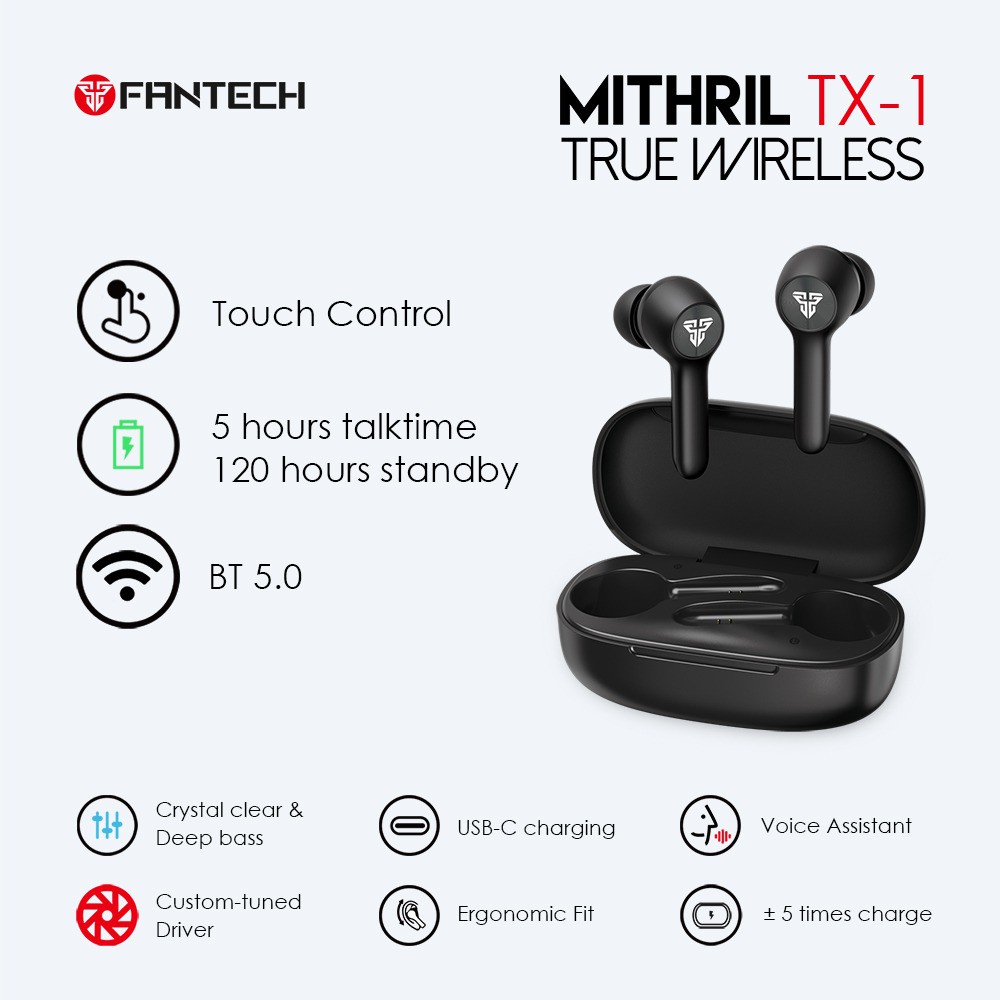 Fantech MITHRIL TX-1 - True Wireless Earphone