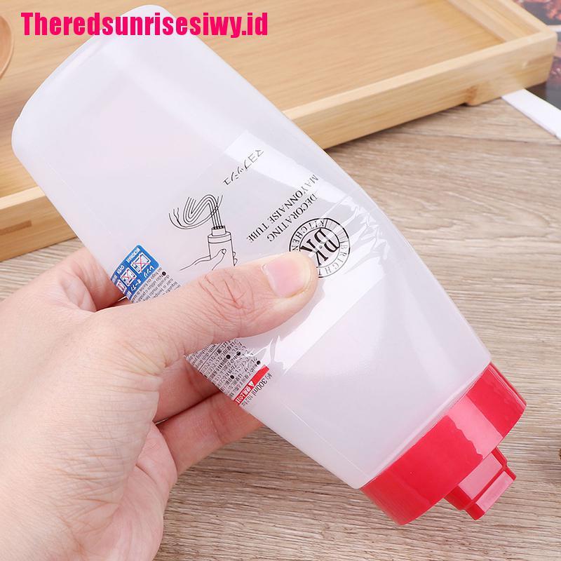 Botol Saus / Kecap / Minyak Bahan Resin Dengan 4 Lubang Ukuran 300ml Untuk Dapur